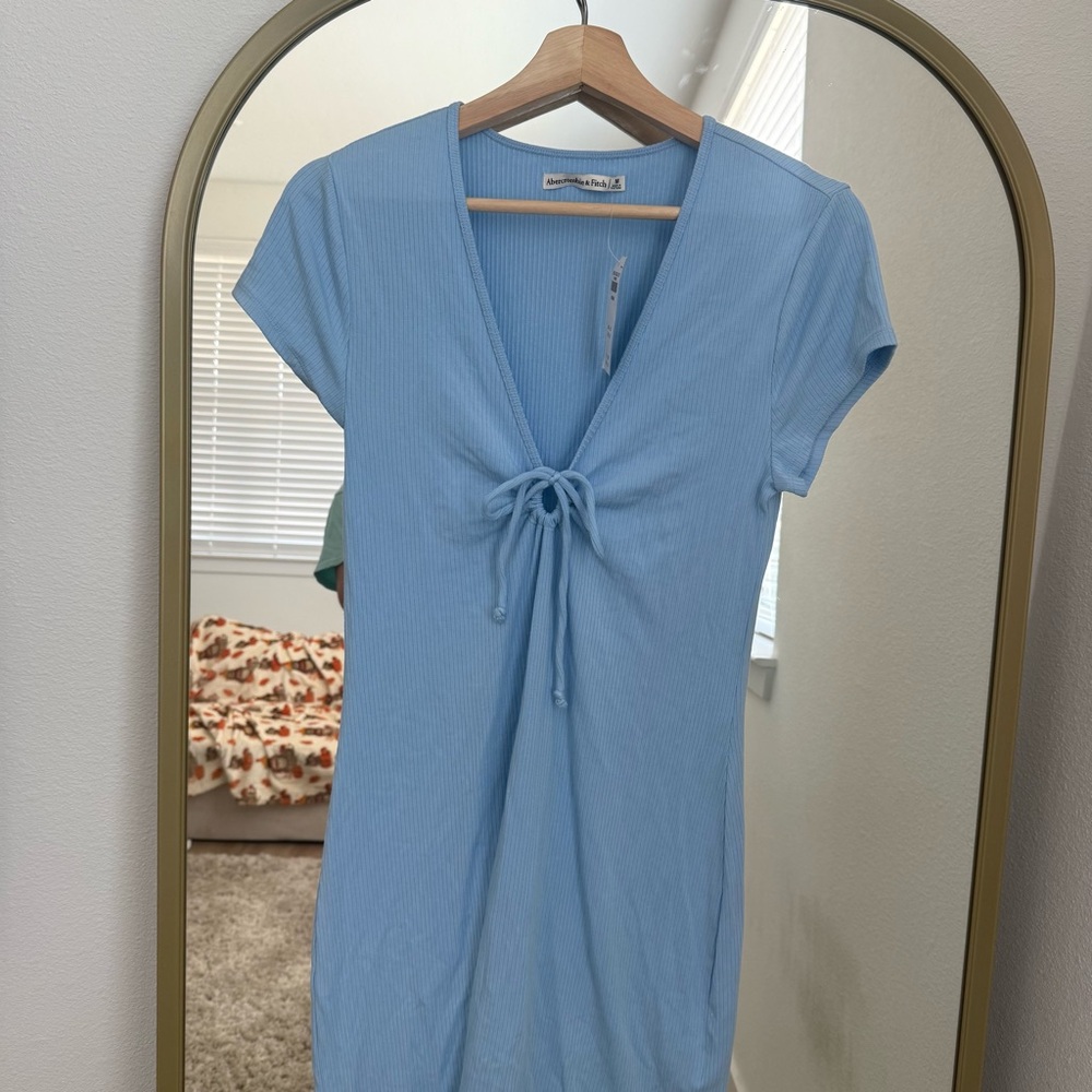 Abercrombie & Fitch Light Blue Dress - Picture 2 of 6